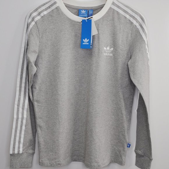 adidas Tops - Adidas Originals Small 3 Stripes Long Sleeve Tee
